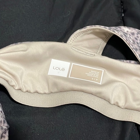 Lolë Animal Print Sports Bra - Picture 3 of 4